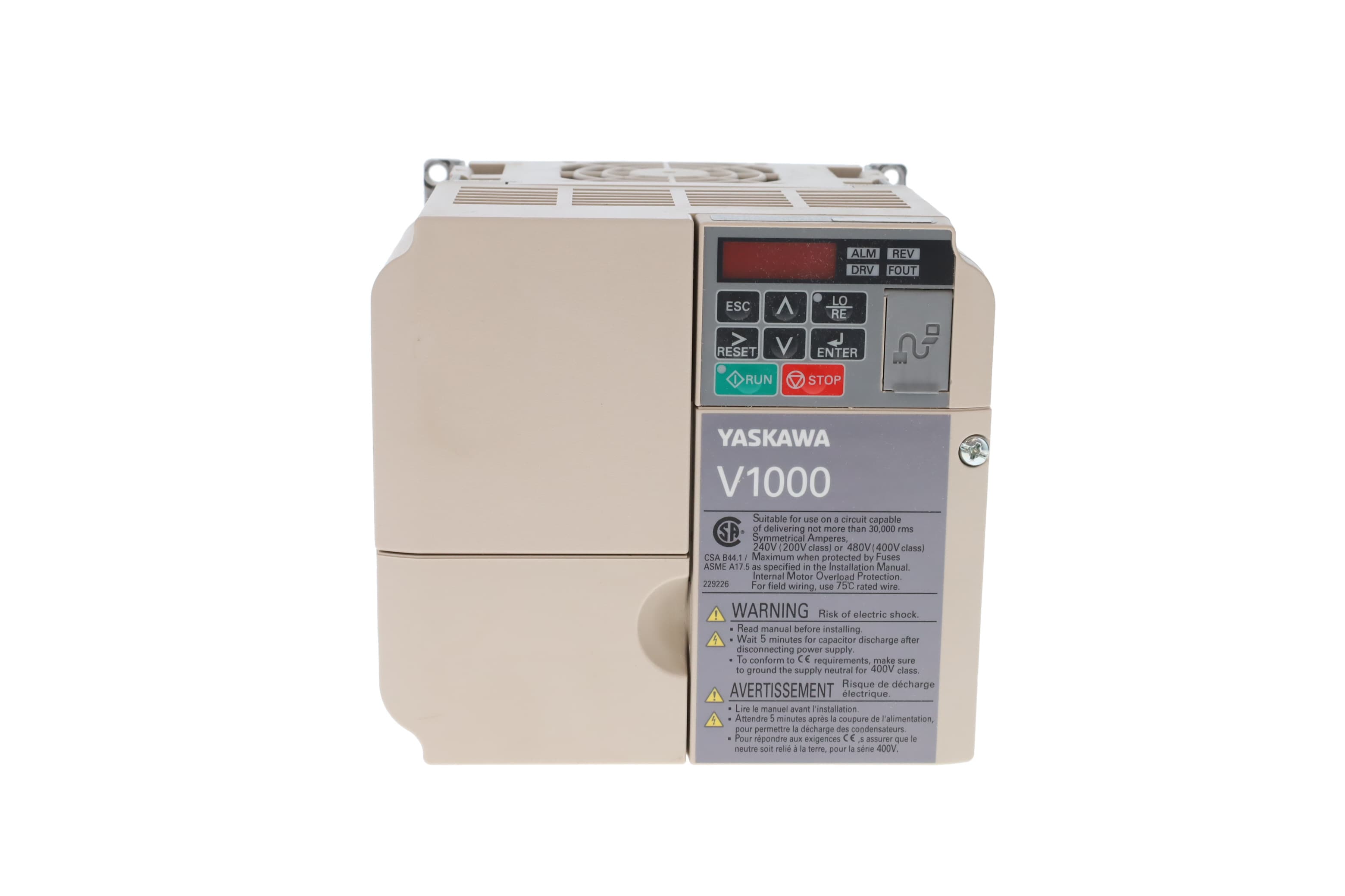 YASKAWA ELECTRIC CIMR-VU4A0011BAA