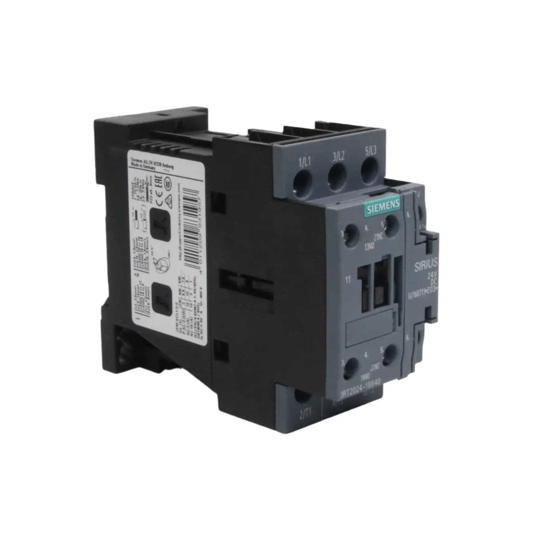 Siemens 3RT2026 1BB40 Power Contactor