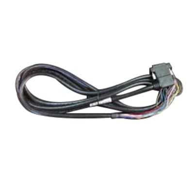 High Density I/O Cable, 24‑pin right‑angle D, 10 ft
