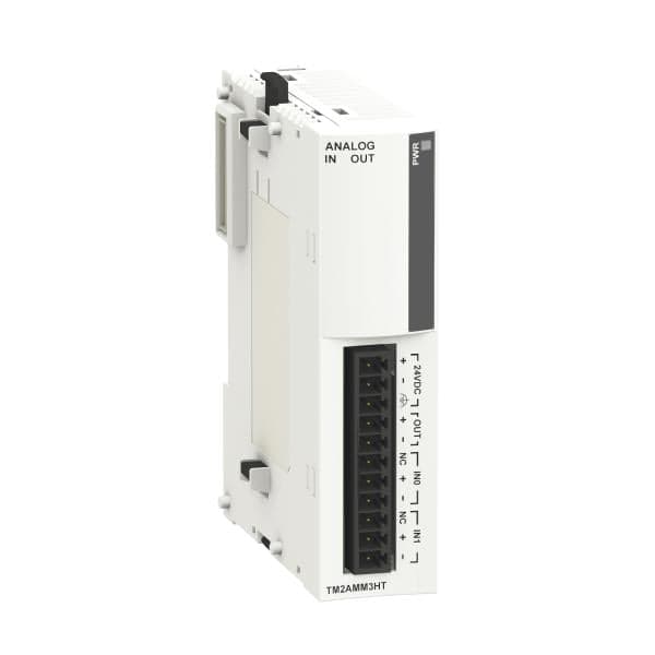 Analog Expansion I/O Module, 2 inputs, 1 output, 0–10 V, 4–20 mA