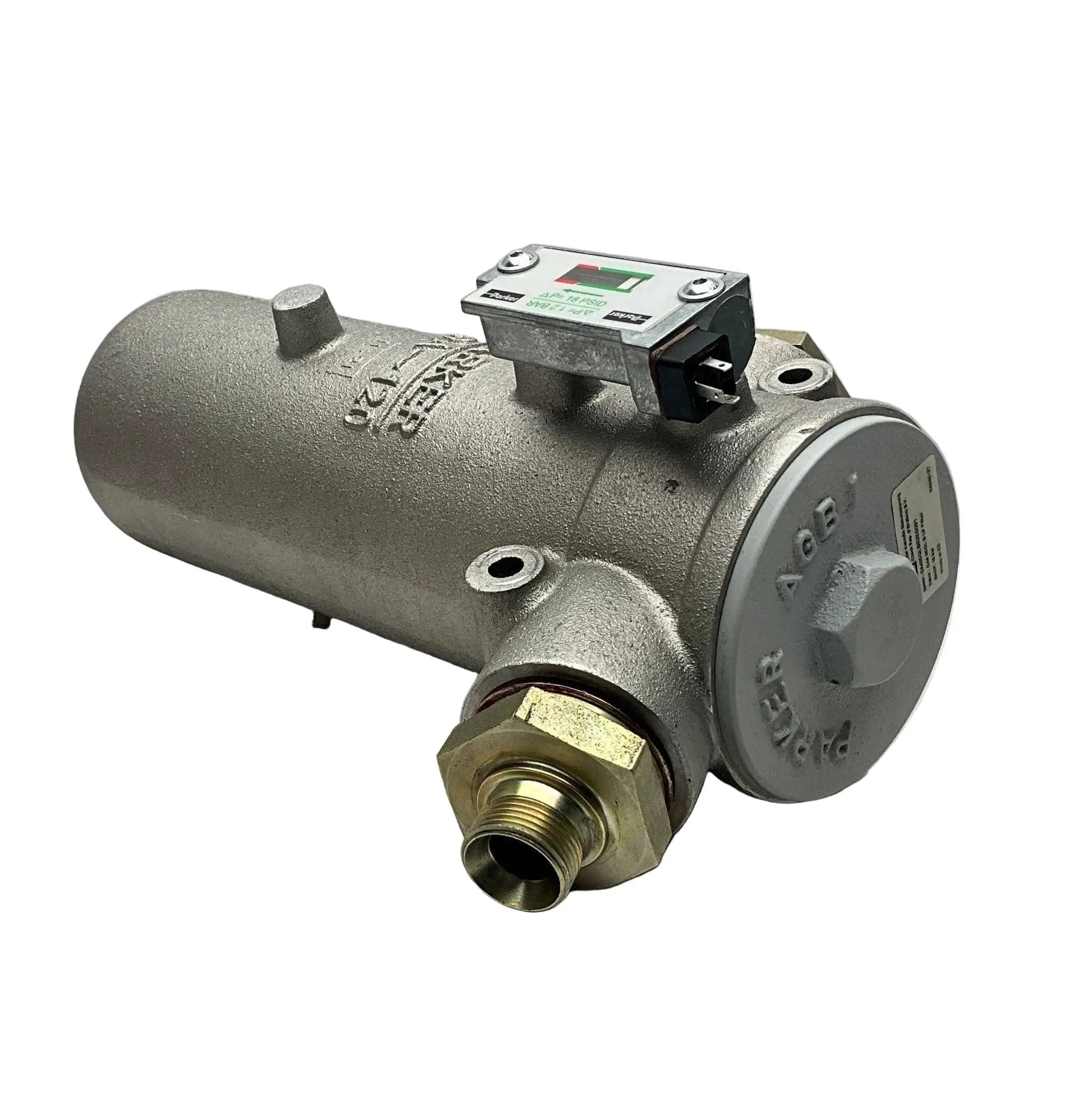 Parker Hannifin GA405QLBE3EG201 In-Line Filter Housing