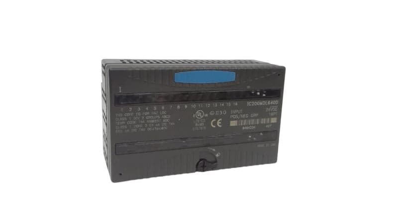 IC200MDL640 Discrete Input Module, 24 VDC, 16 Points