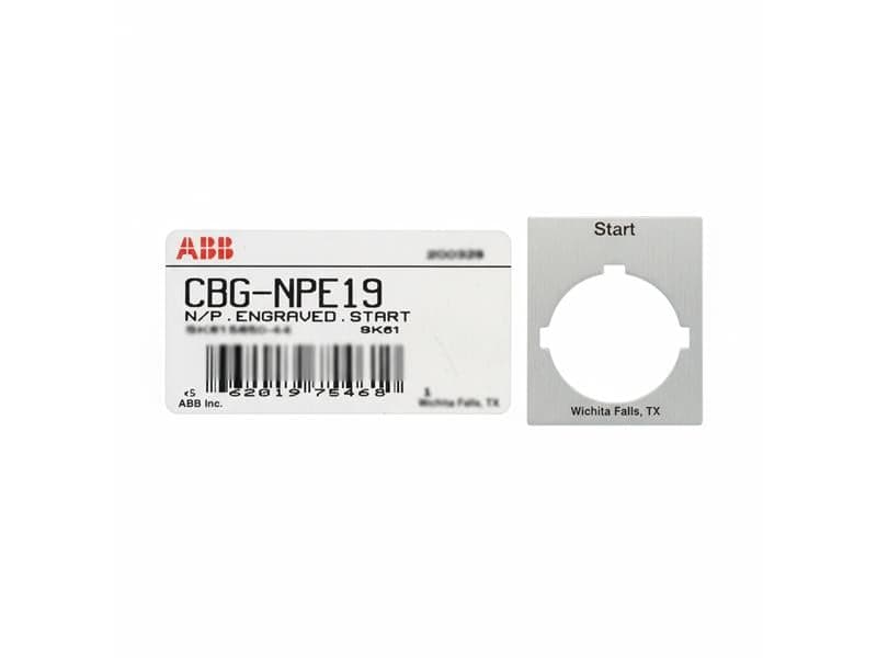 ASEA BROWN BOVERI CBG-NPE19