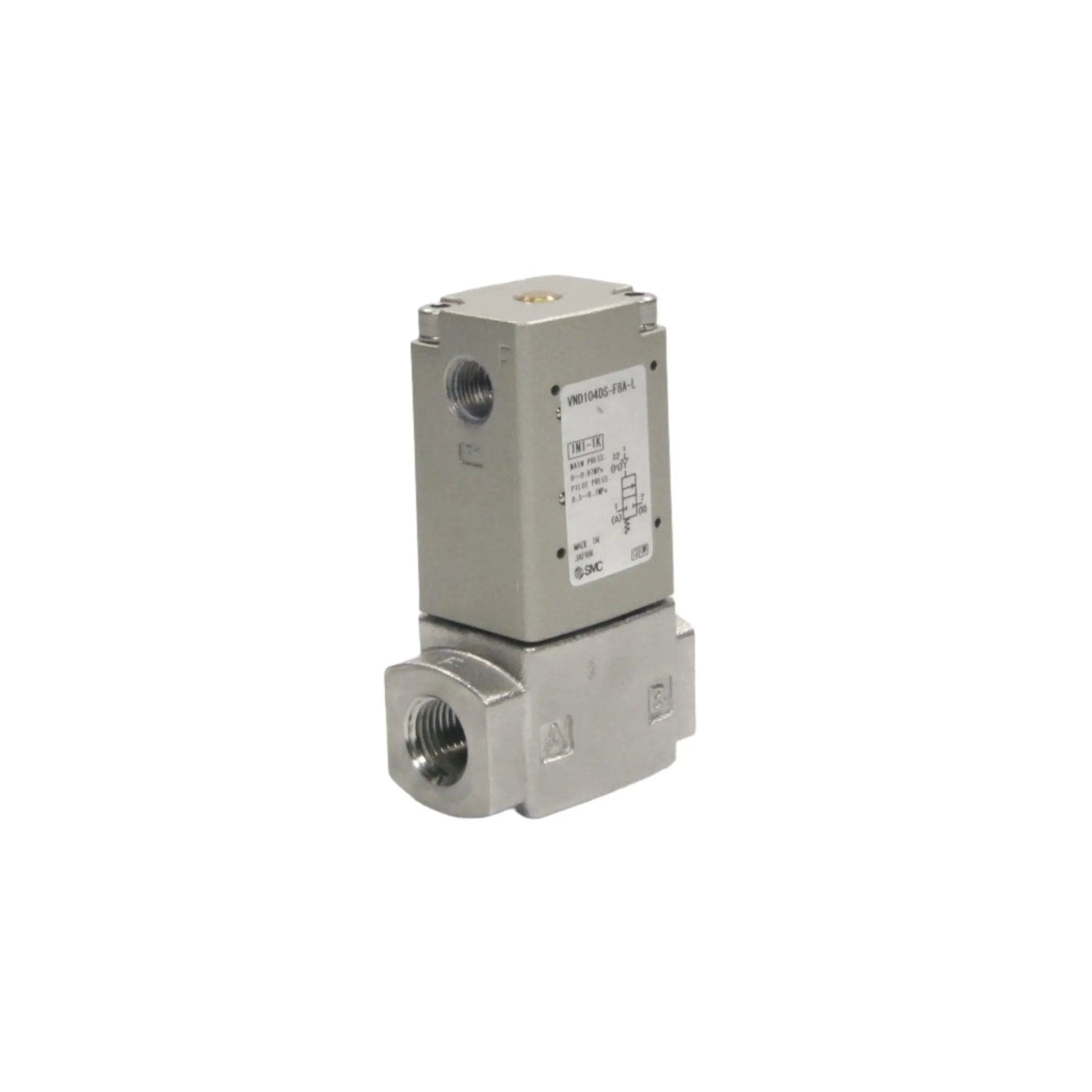 SMC VND104DS F8A L 2 Way Valve