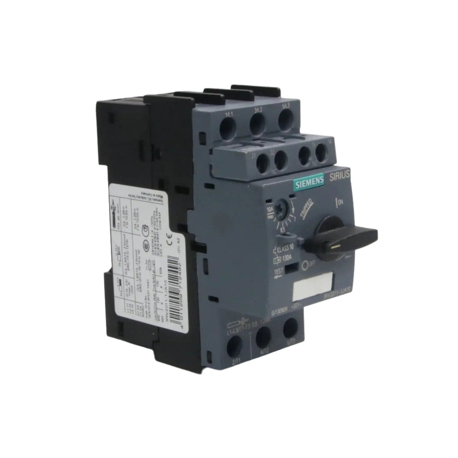 Siemens 3RV2011 1JA10 Circuit Breaker