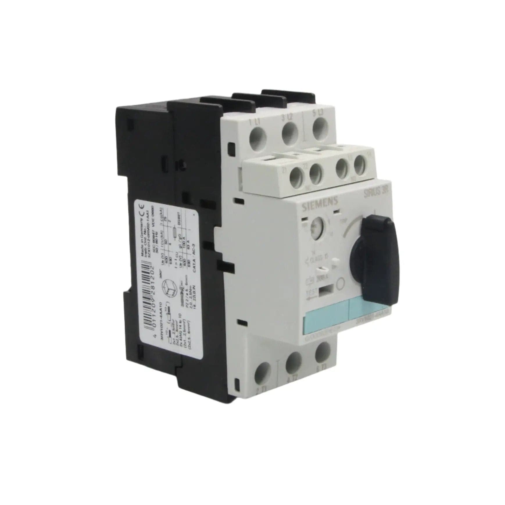 Siemens 3RV1021 4AA10 Circuit Breaker