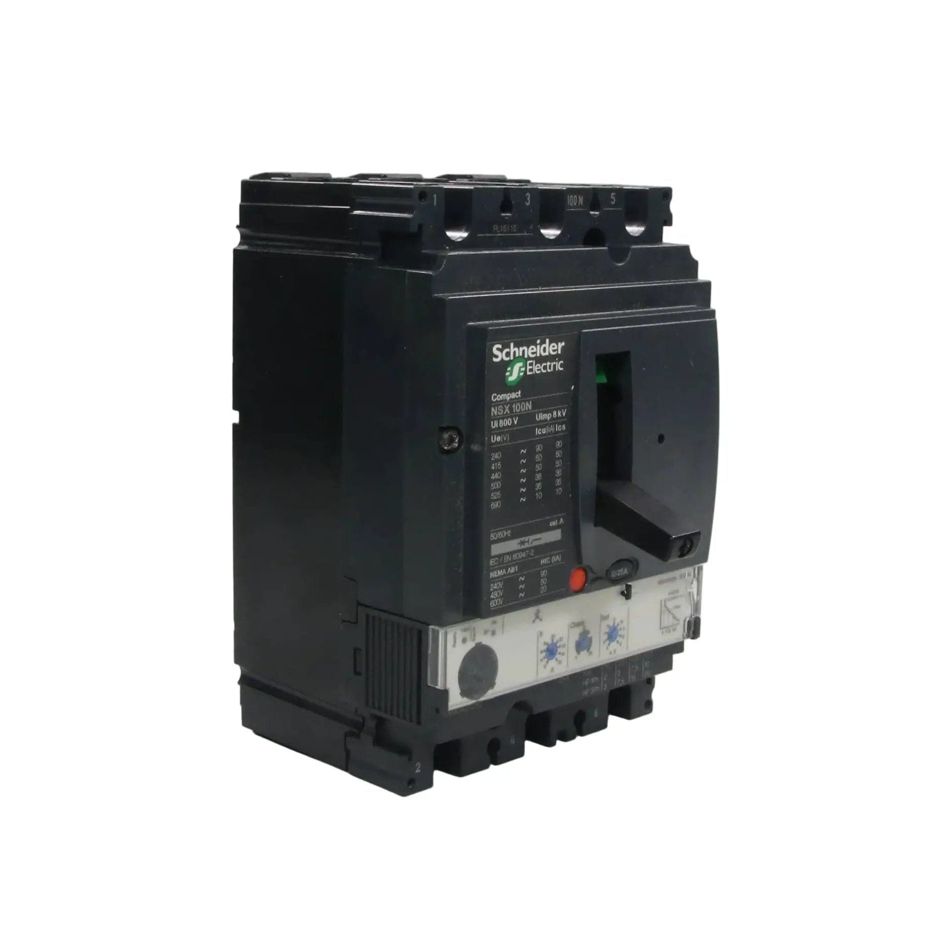Schneider Electric Compact NSX100N Circuit Breaker