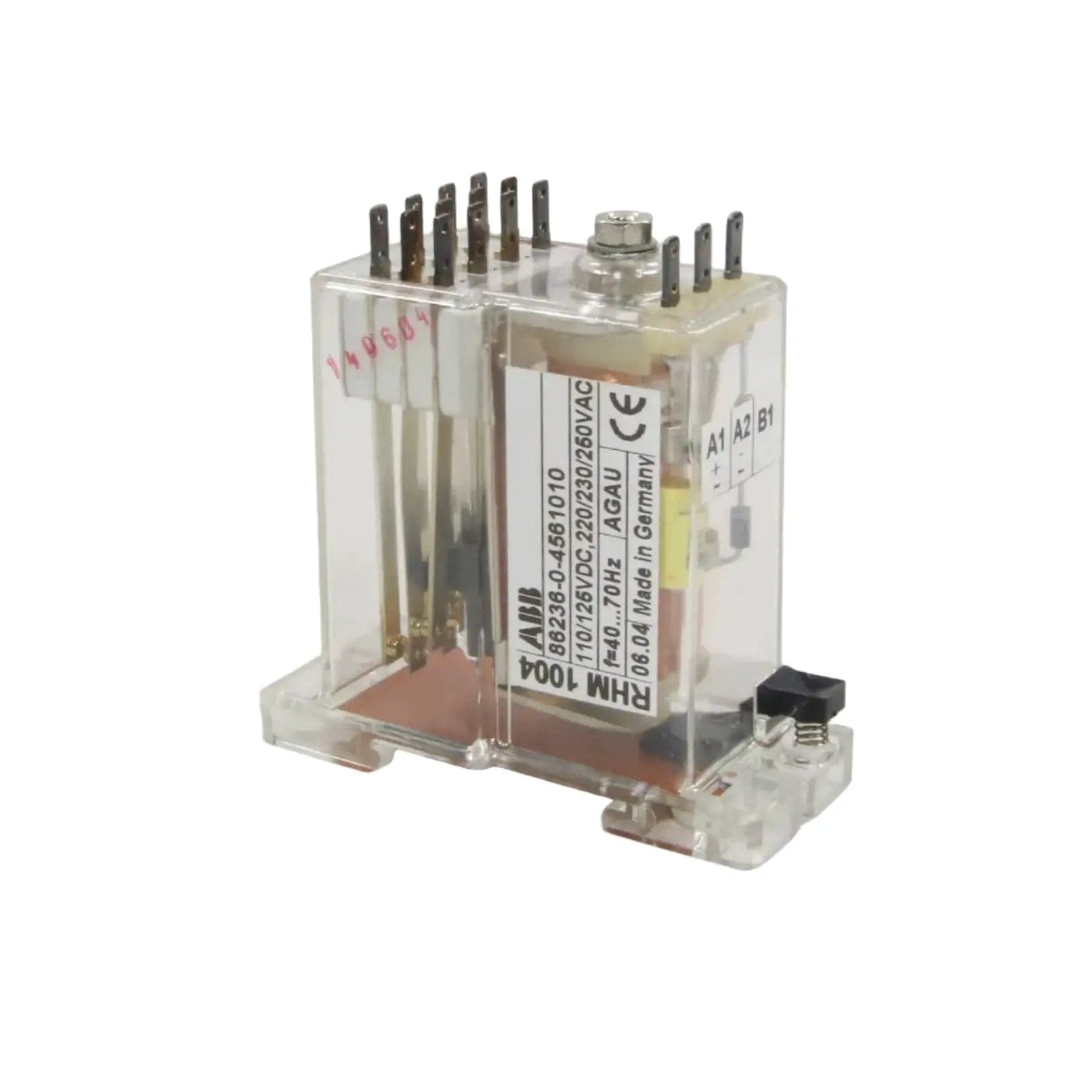 ABB RHM 1004 Electromechanical Relay - 86236-0-4561010