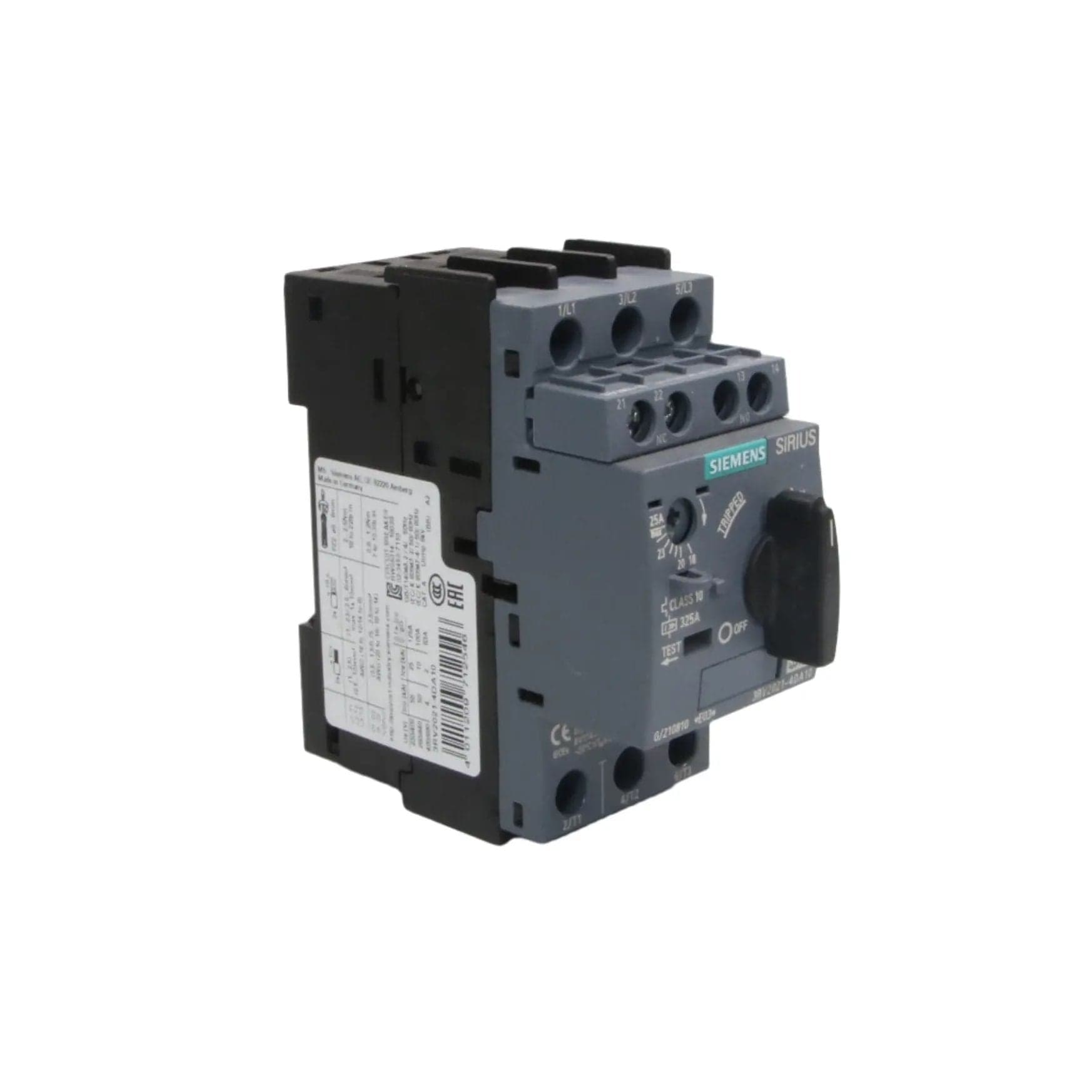 Siemens 3RV2021 4DA10 Circuit Breaker