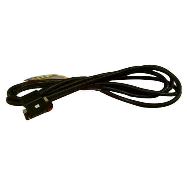 High-density I/O quick-connect cable, 24-pin right-angle, 3 m