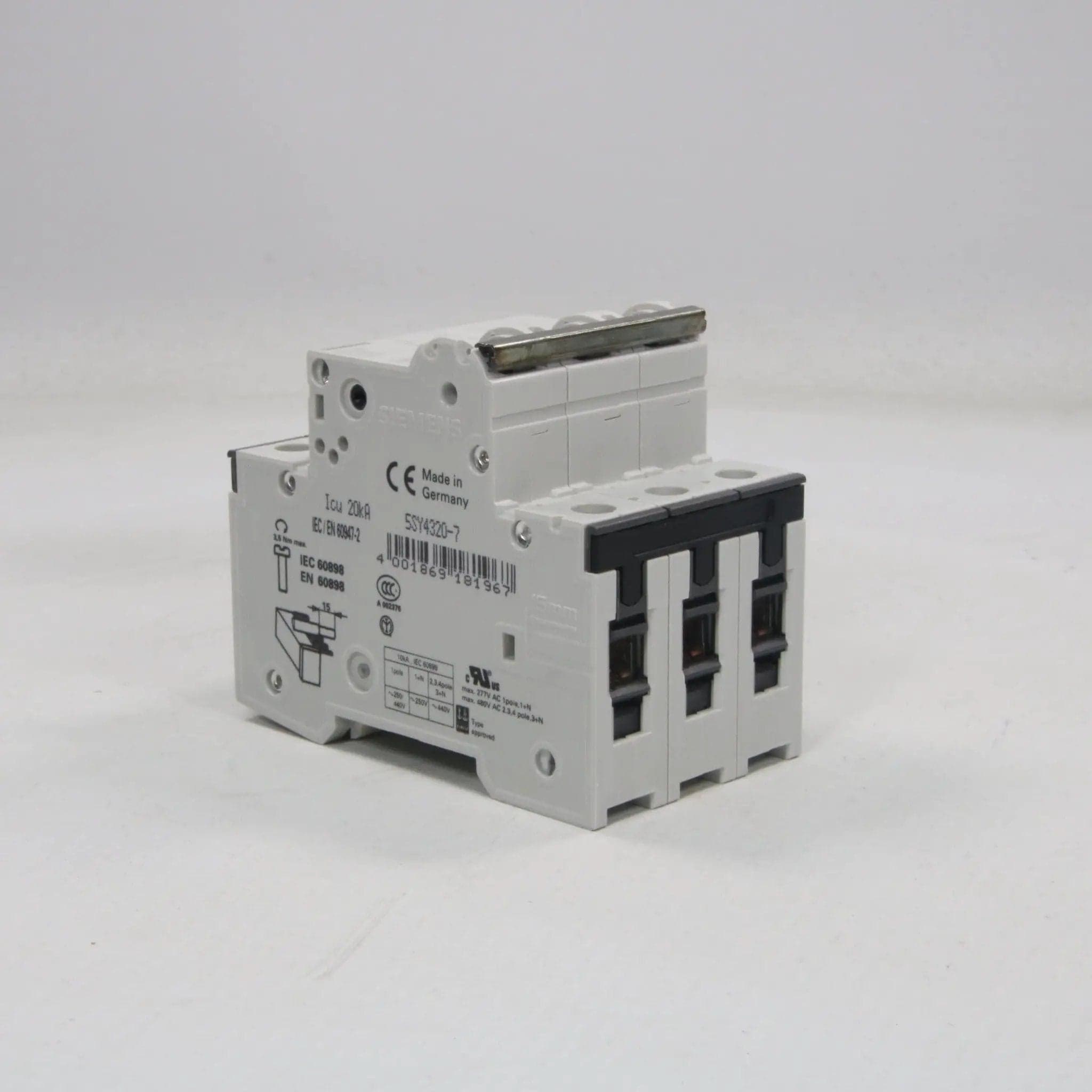 Siemens 5SY4 320-7 Circuit Breaker