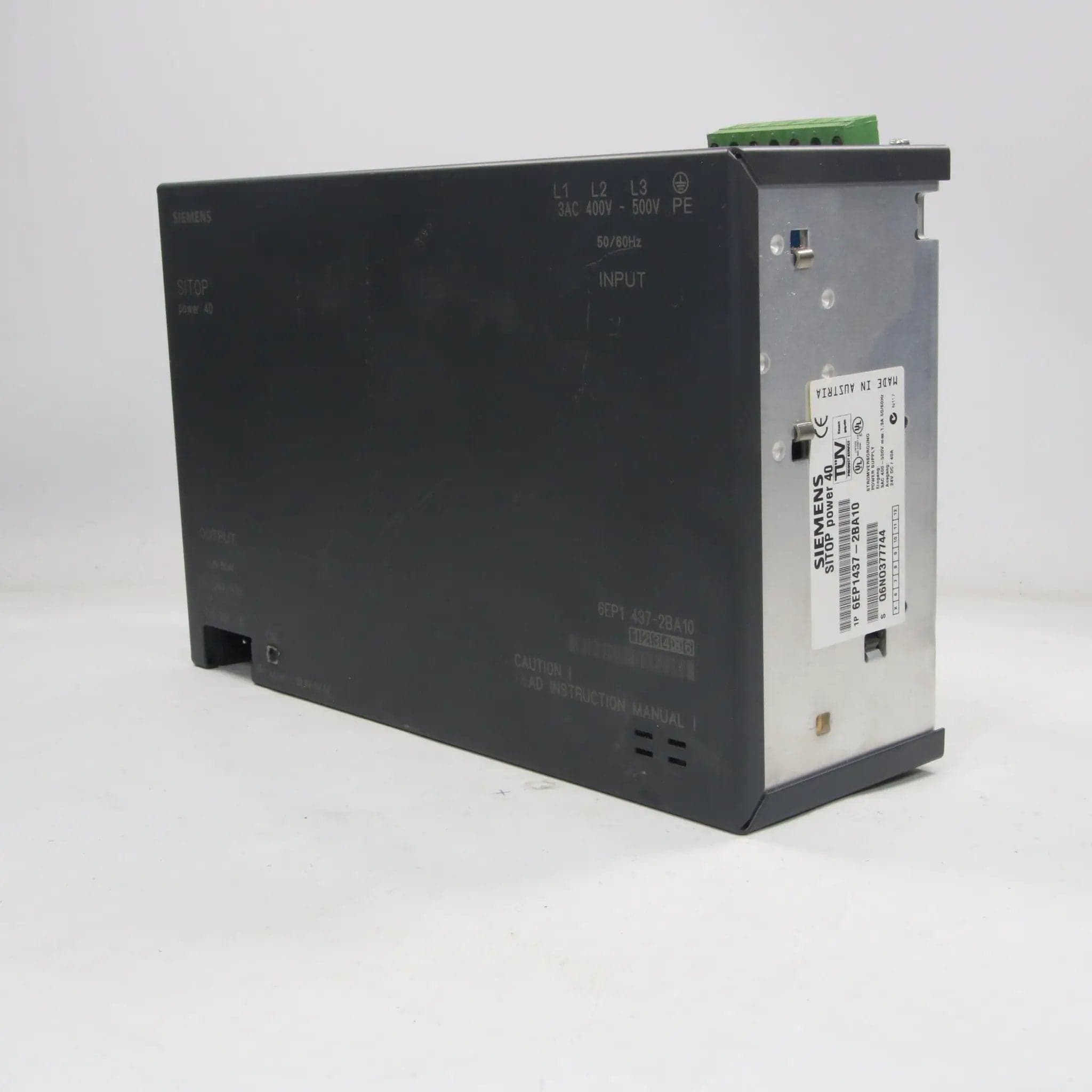 Siemens 6EP1 437-2BA10 Sitop Power 40