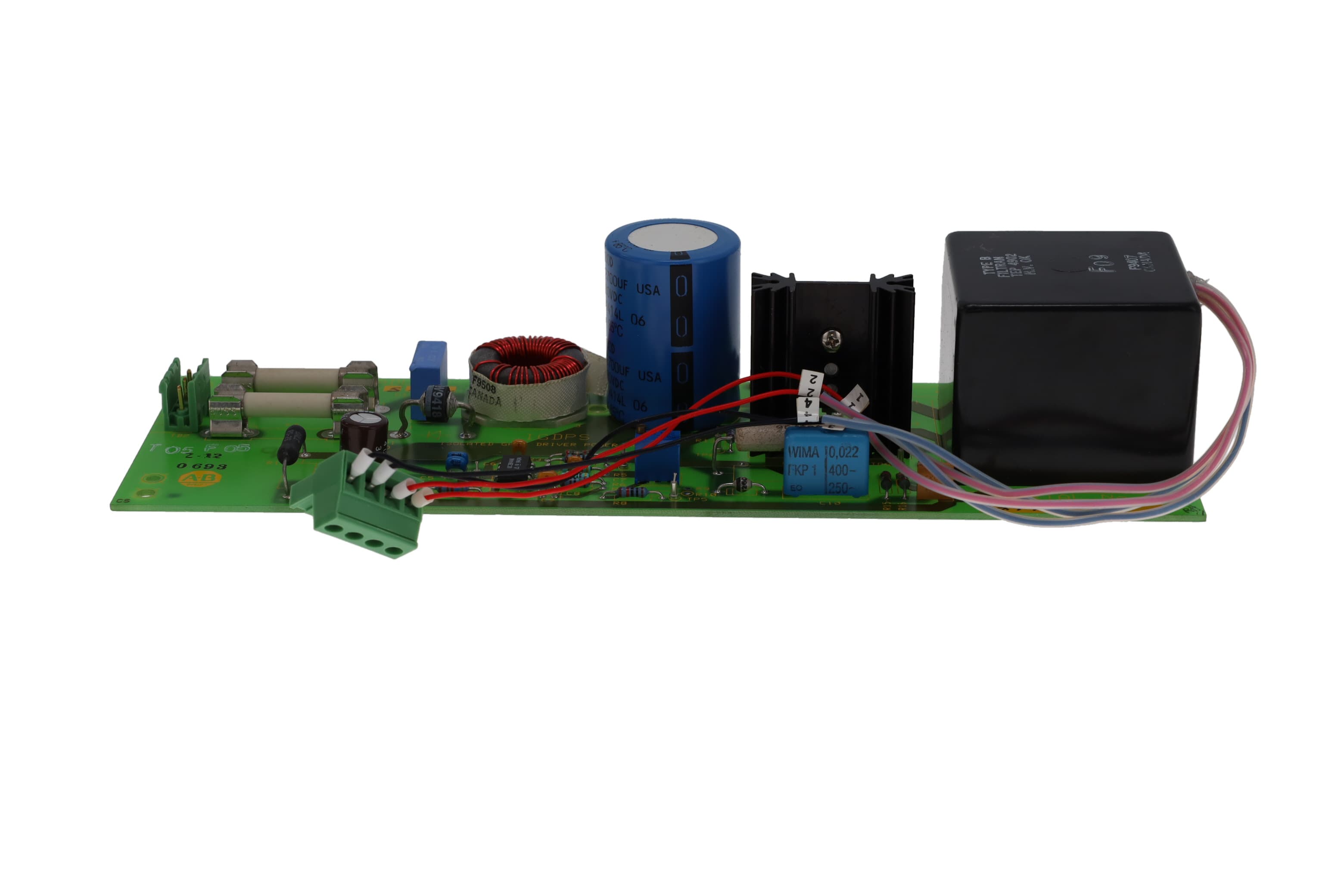 PC board gate driver power supply