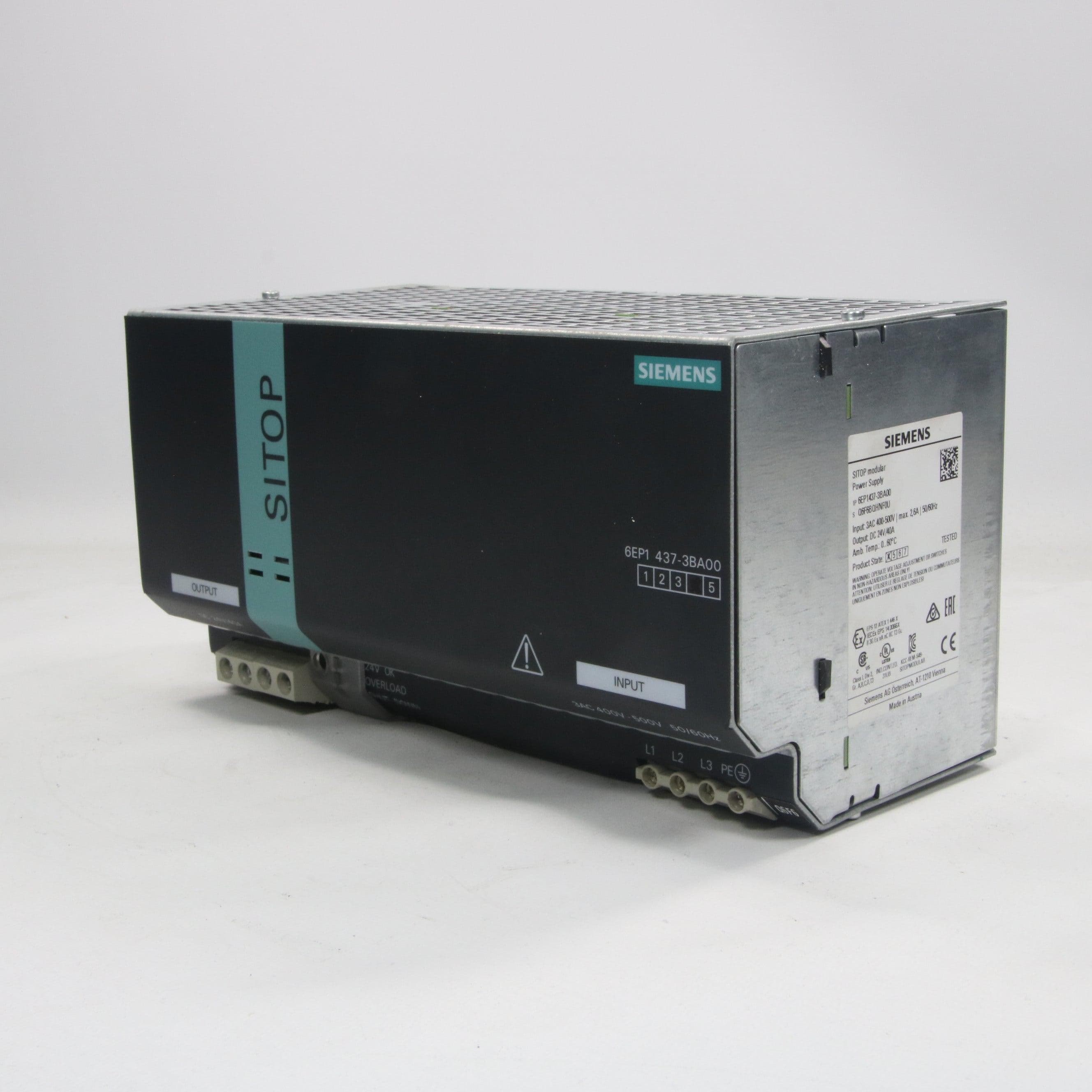 Siemens Sitop 6EP1437-3BA00 Power Supply