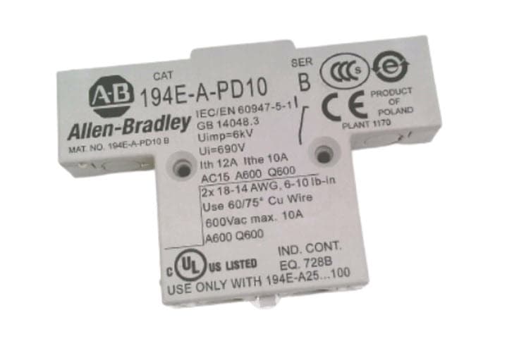 ALLEN BRADLEY 194E-A-PD10