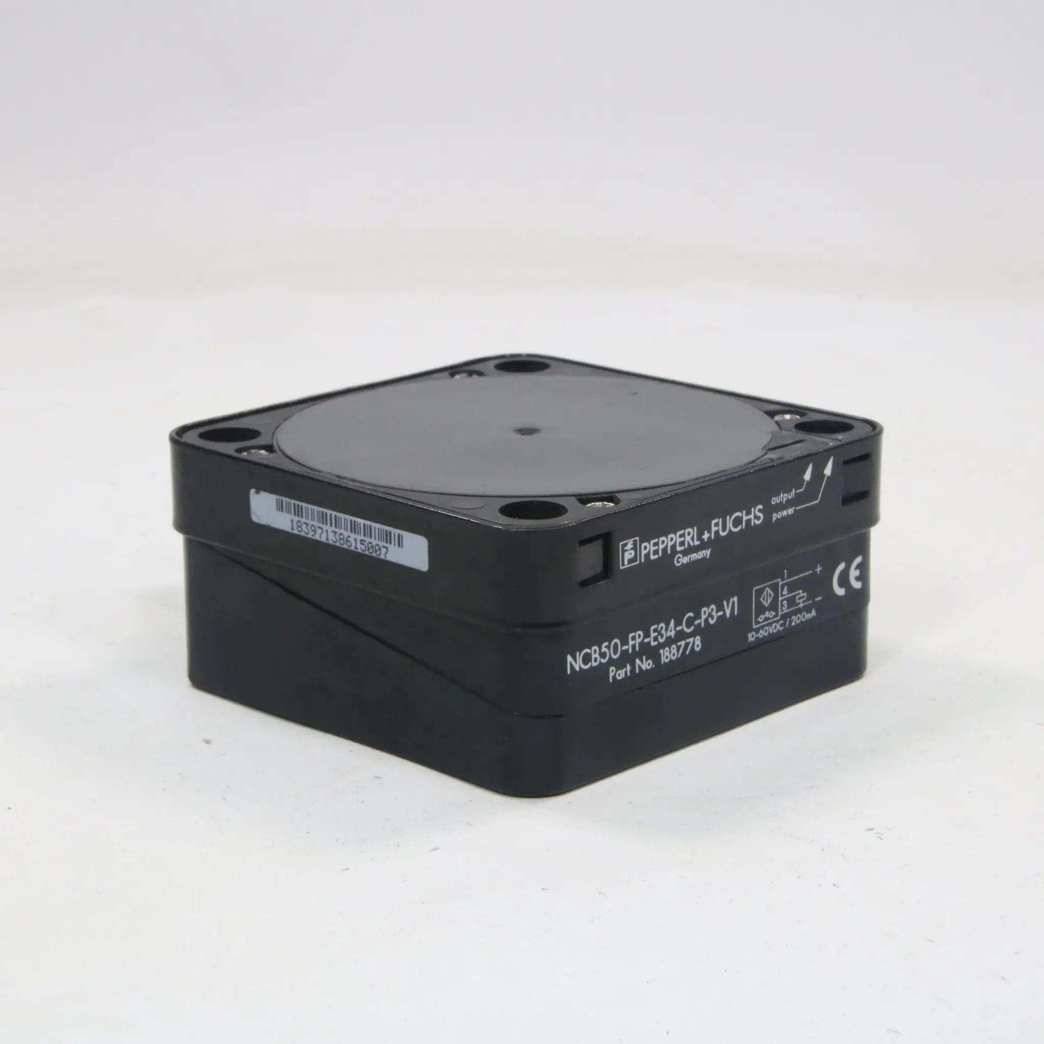 Pepperl & Fuchs NCB50-FP-E34-C-P3-V1 Inductive Sensor