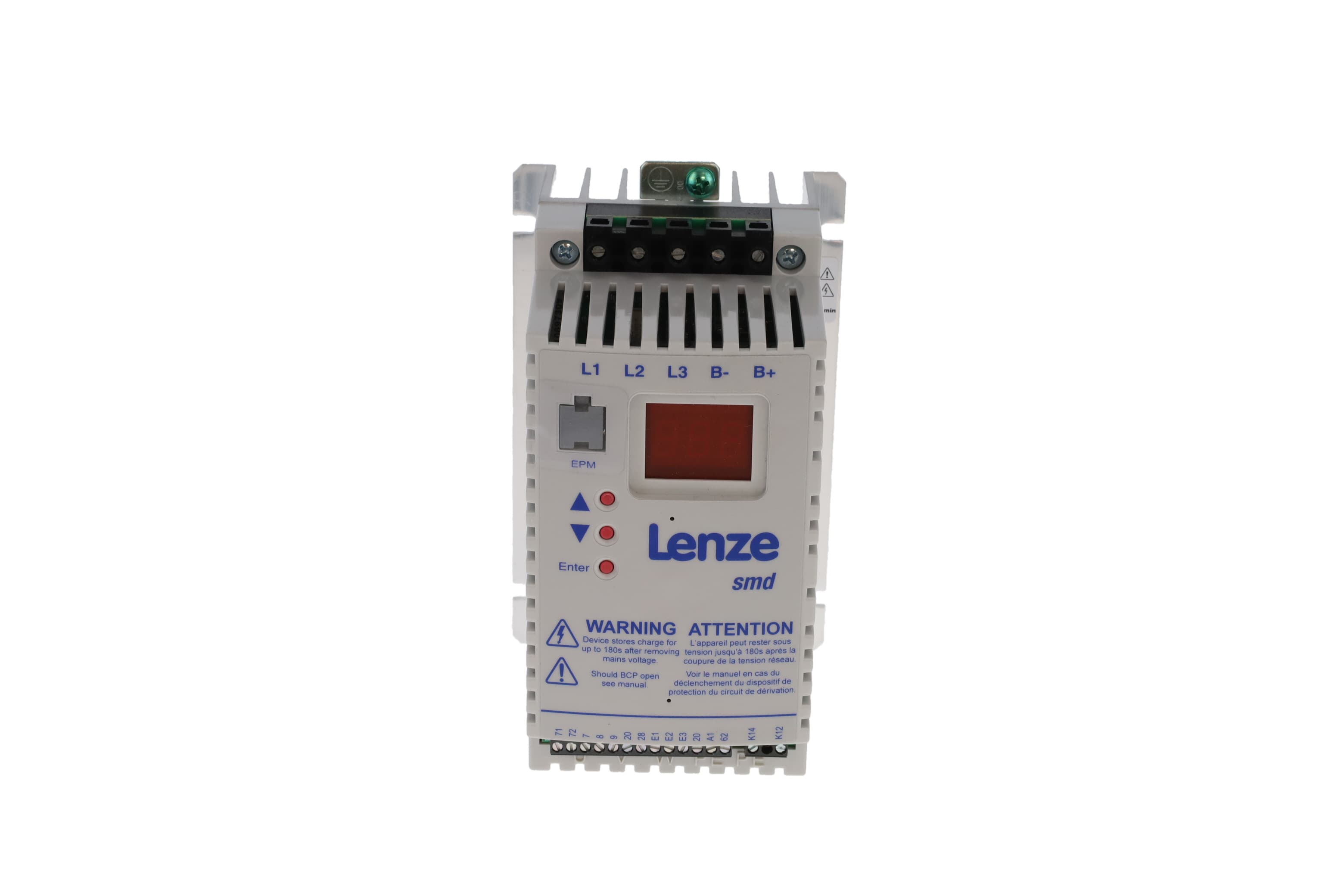 AC frequency inverter, 0.75 kW, 3-phase 400–480 V, IP20