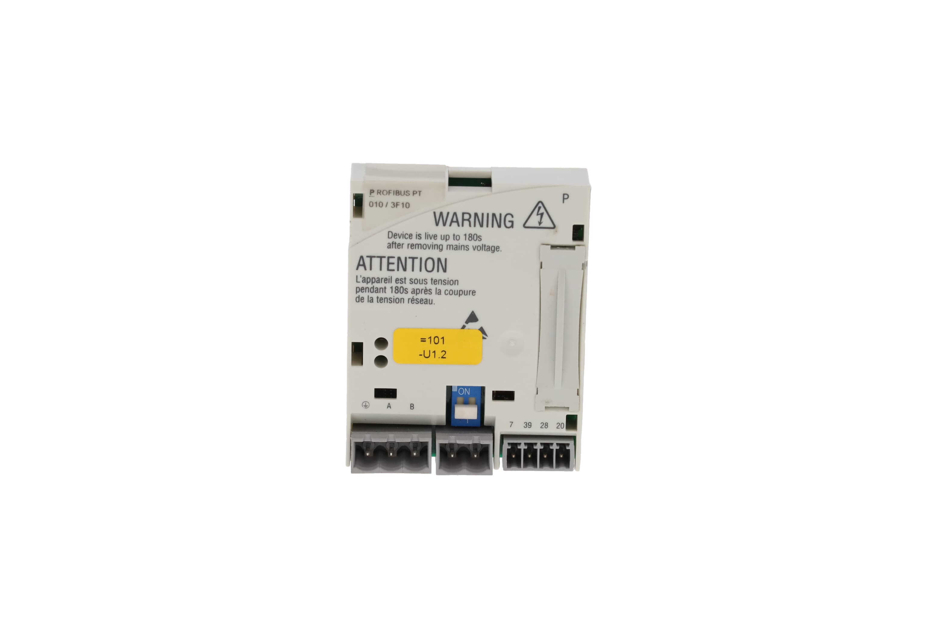 PROFIBUS Communication Module, Series 8200, RS485, 24 V DC, IP20