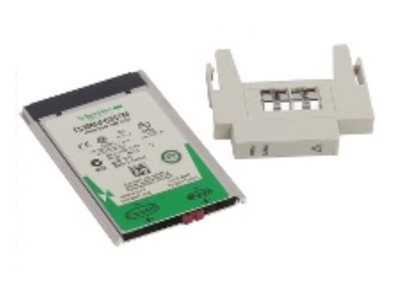 SRAM PCMCIA memory card, 2 MB, configurable