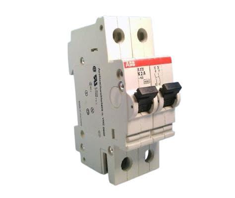 S272-K2A Miniature Circuit Breaker, 2 A, 400 VAC