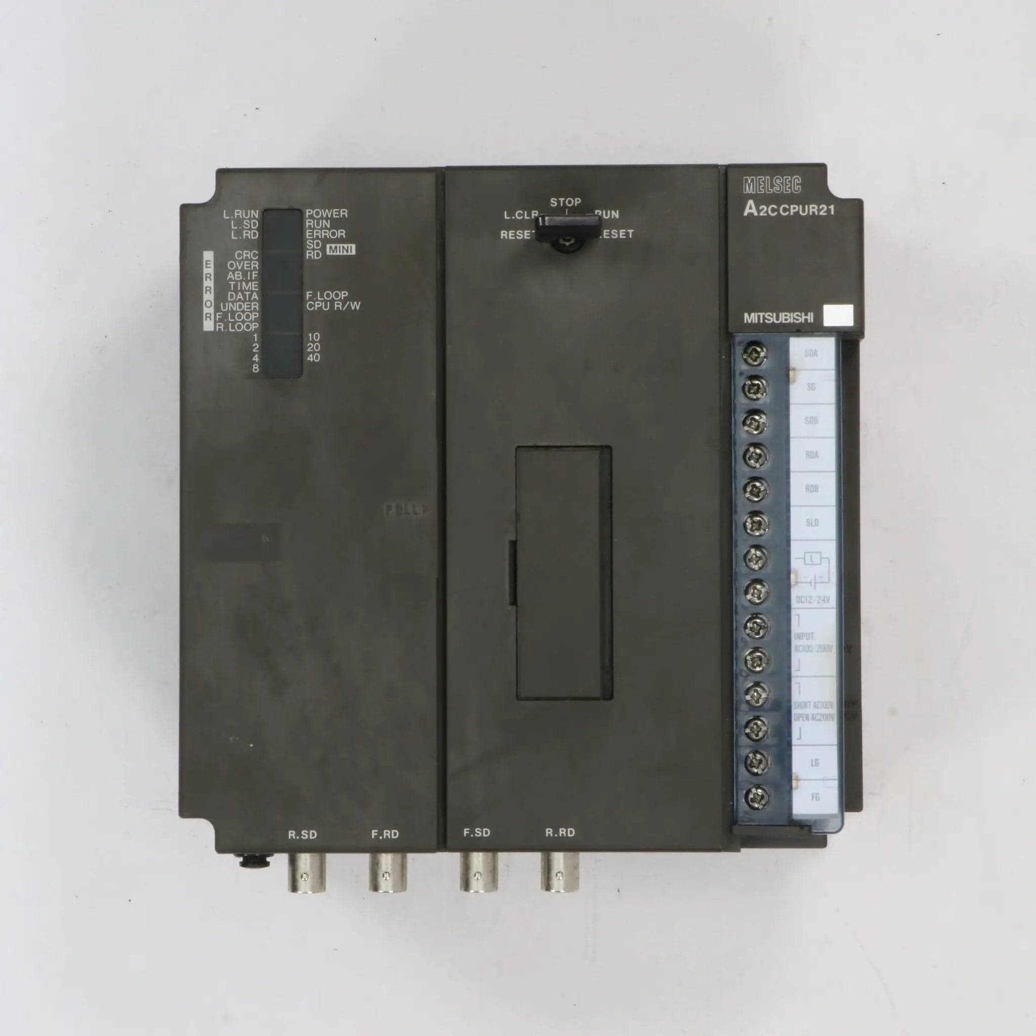 Mitsubishi Melsec A2C CPUR21 Programmable Controller