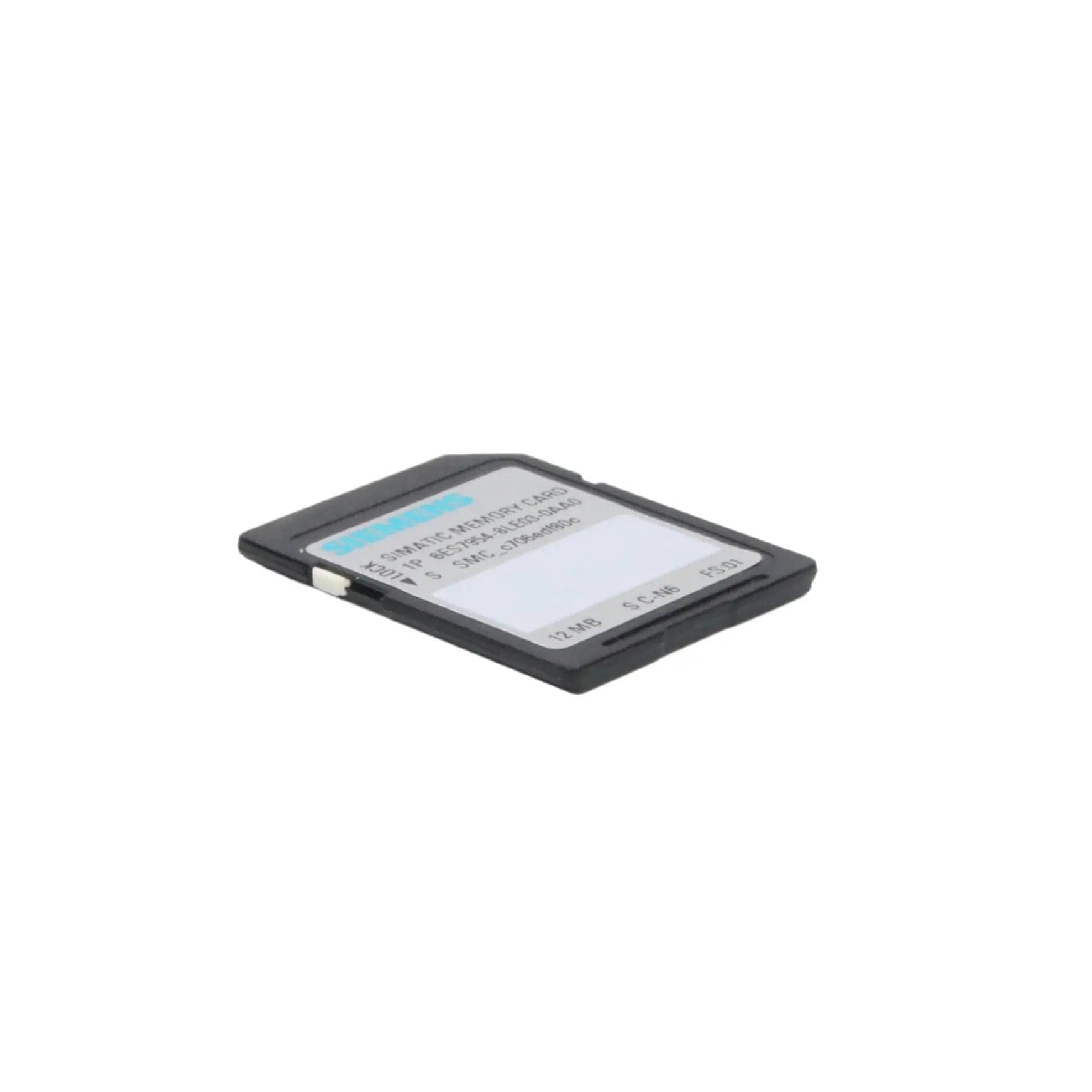 Siemens Simatic 6ES7 954 8LE03 0AA0 12MB SD Memory Card