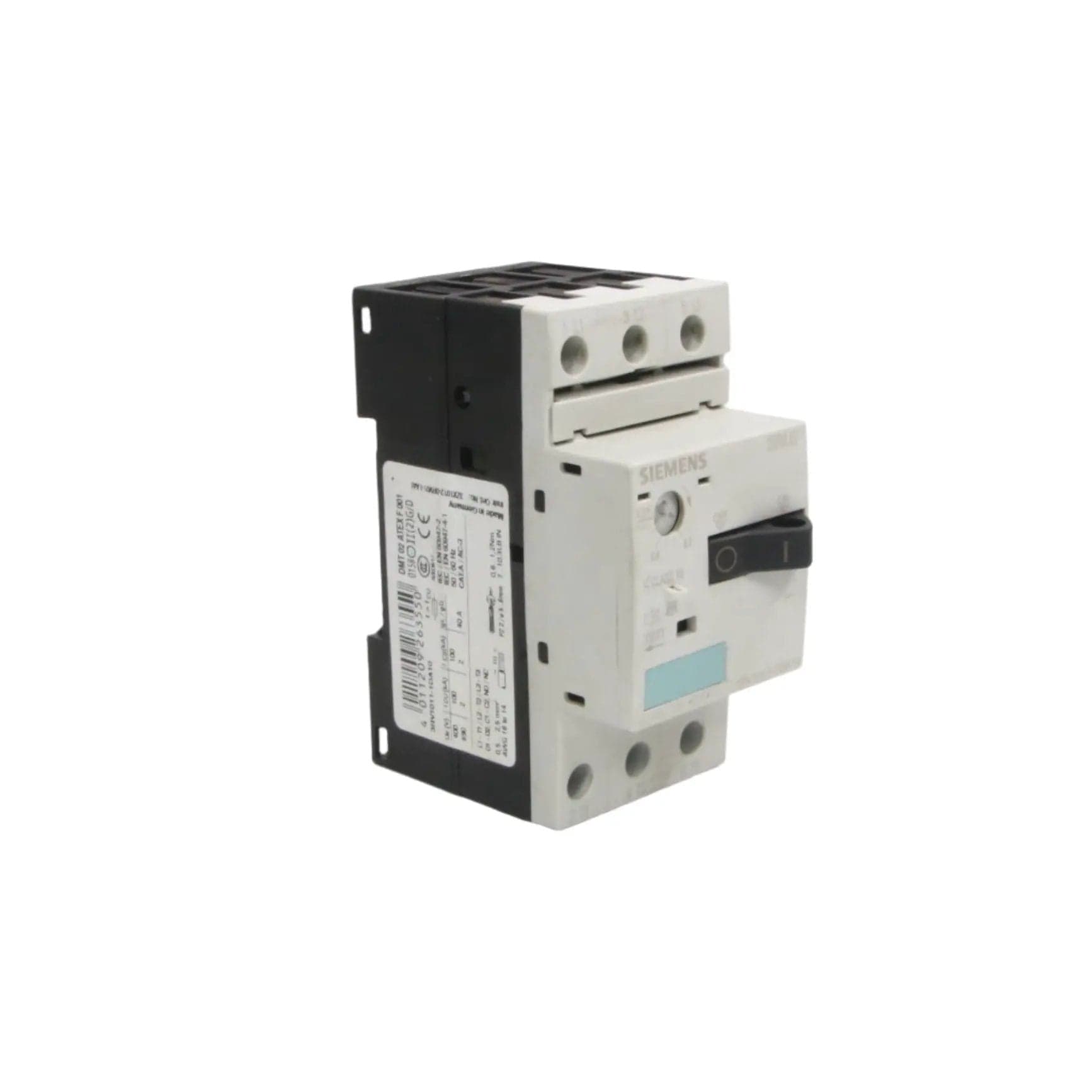 Siemens 3RV1011 1DA10 Circuit Breaker
