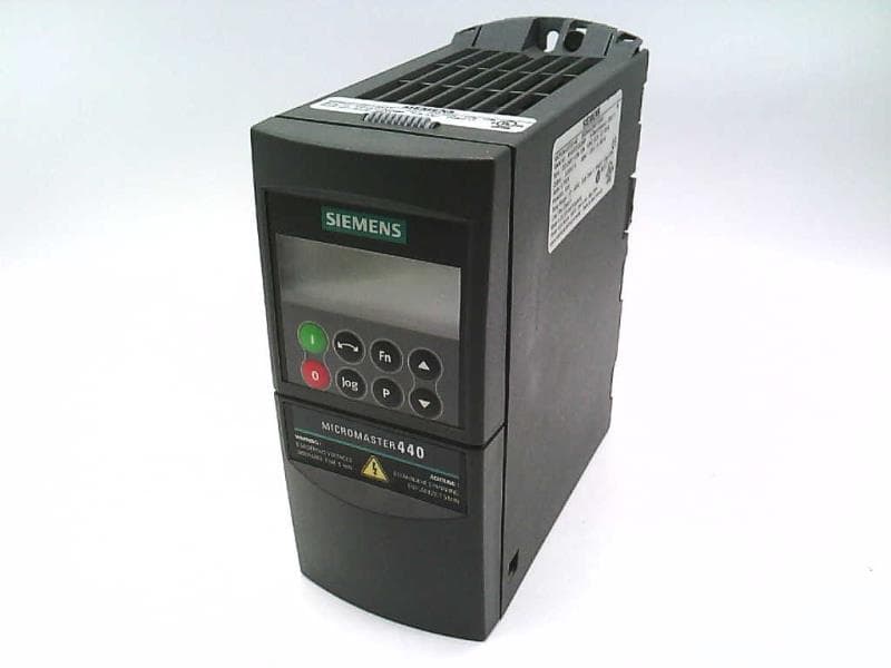 Micromaster 440 VFD, 0.75 kW, 200–240 V 1‑Phase, IP20