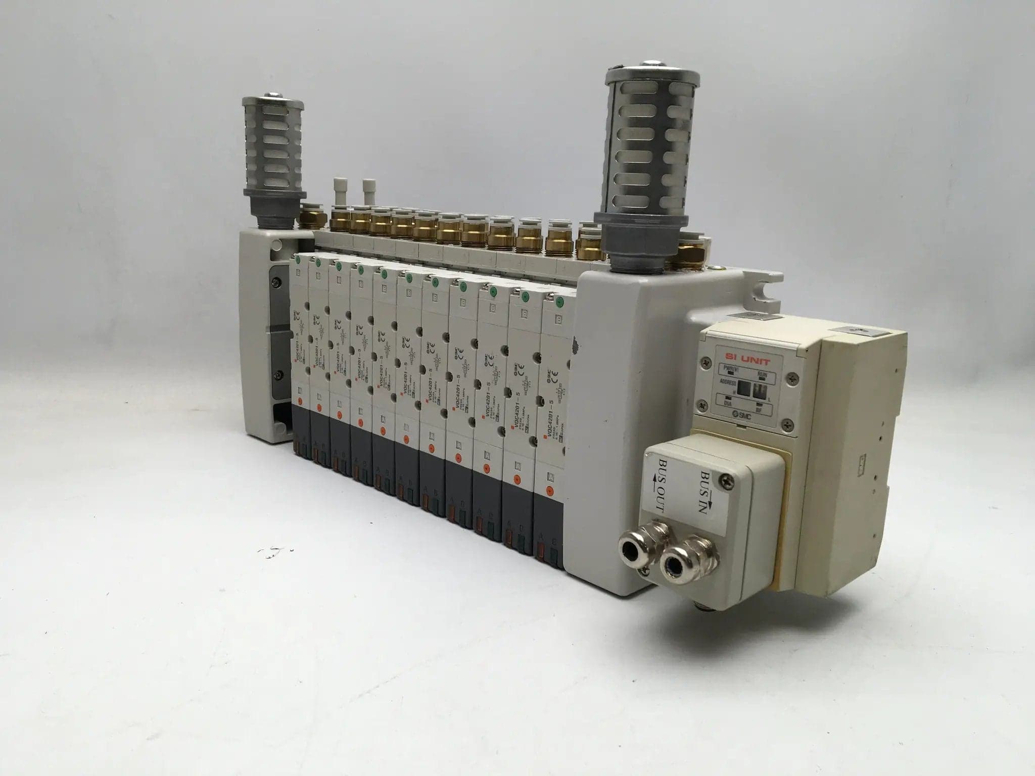 SMC 12 Station Manifold Block Assembly