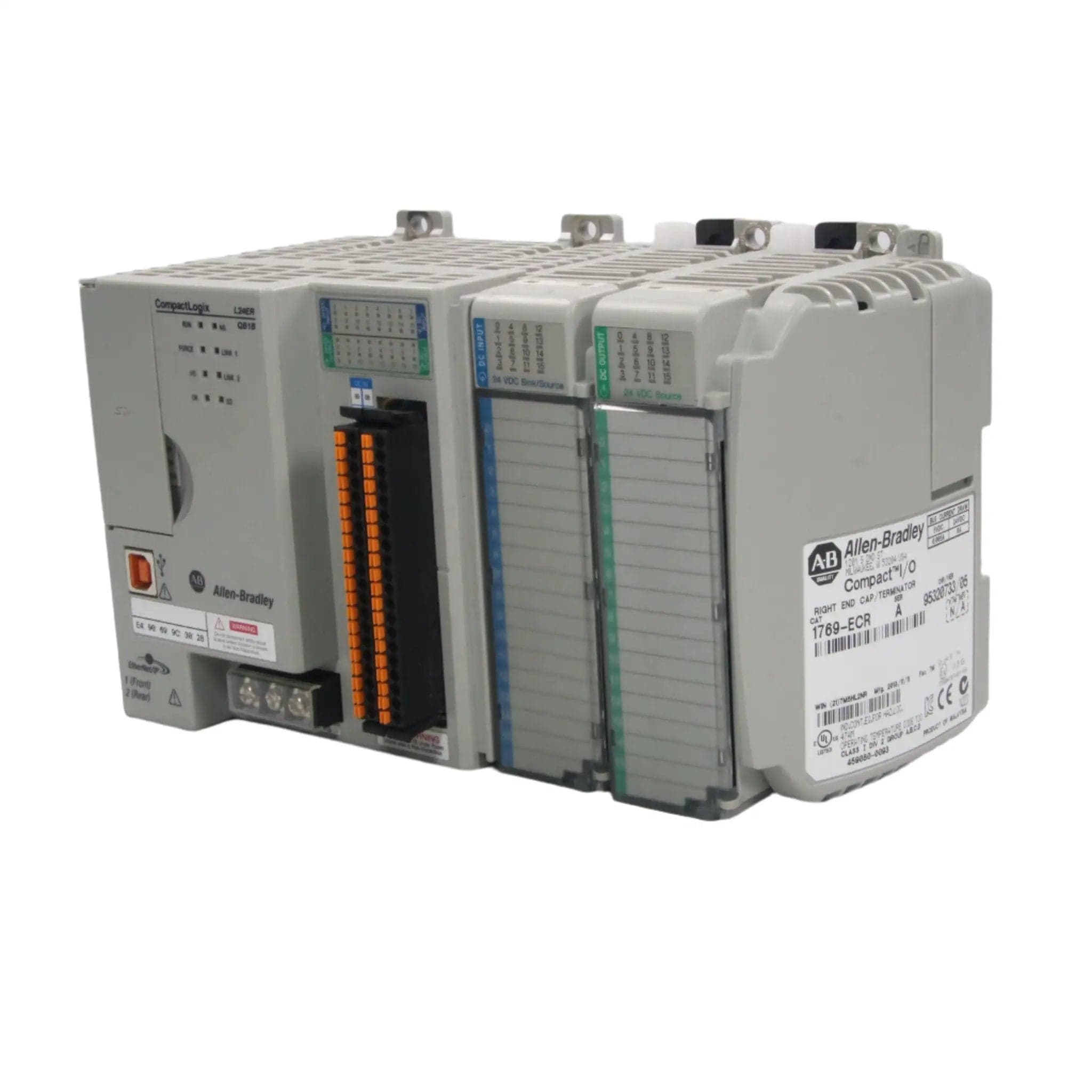 Allen-Bradley CompactLogix L24ER QB1B + DC Input/Output