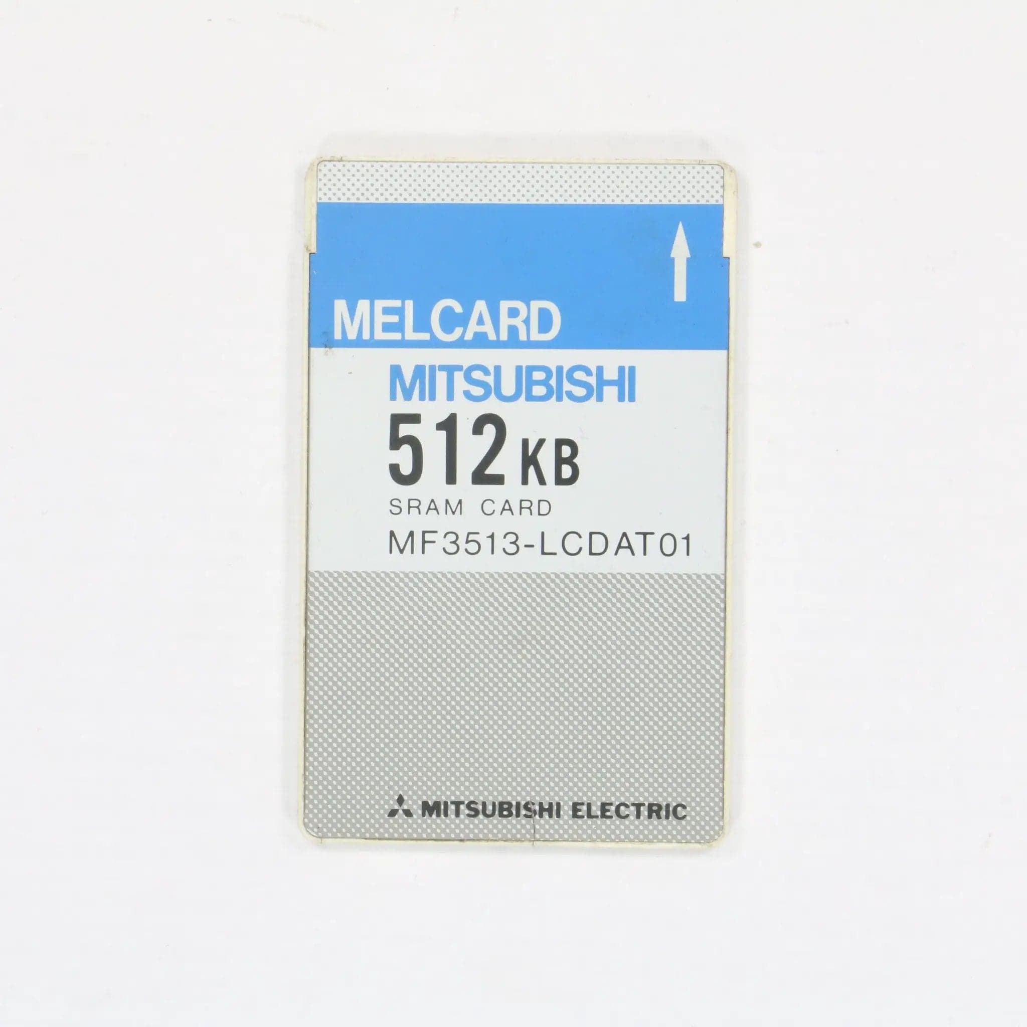 Mitsubishi Melcard 512KB MF3513-LCDAT01 SRAM CARD