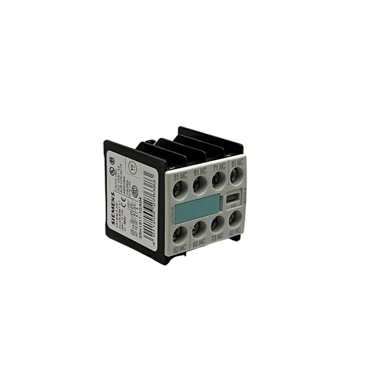 Siemens Sirius 3RH1911-1GA04 Auxiliary Switch Block