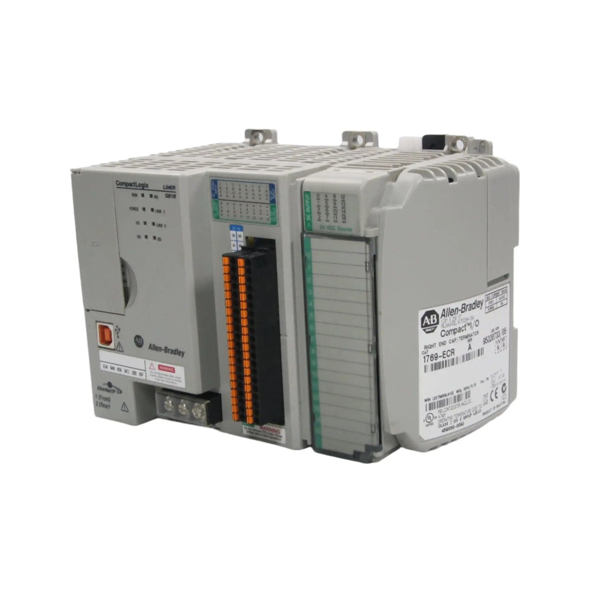 Allen-Bradley CompactLogix L24ER QB1B + DC Output