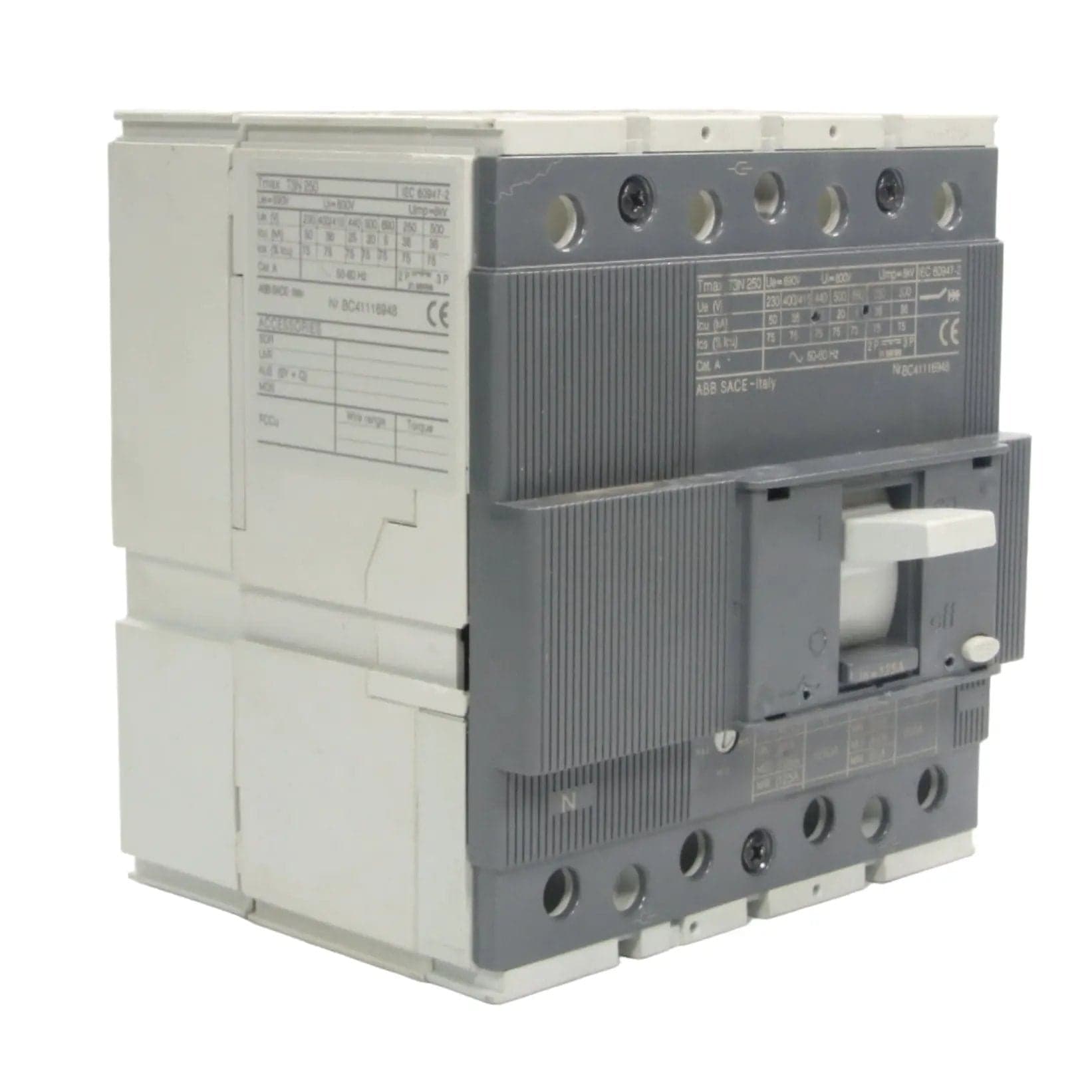 ABB T3N 250 circuit breaker