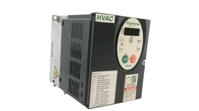 Altivar 212 variable speed drive, 2.2 kW, 3 hp, 380–480 VAC, 3‑phase, IP21