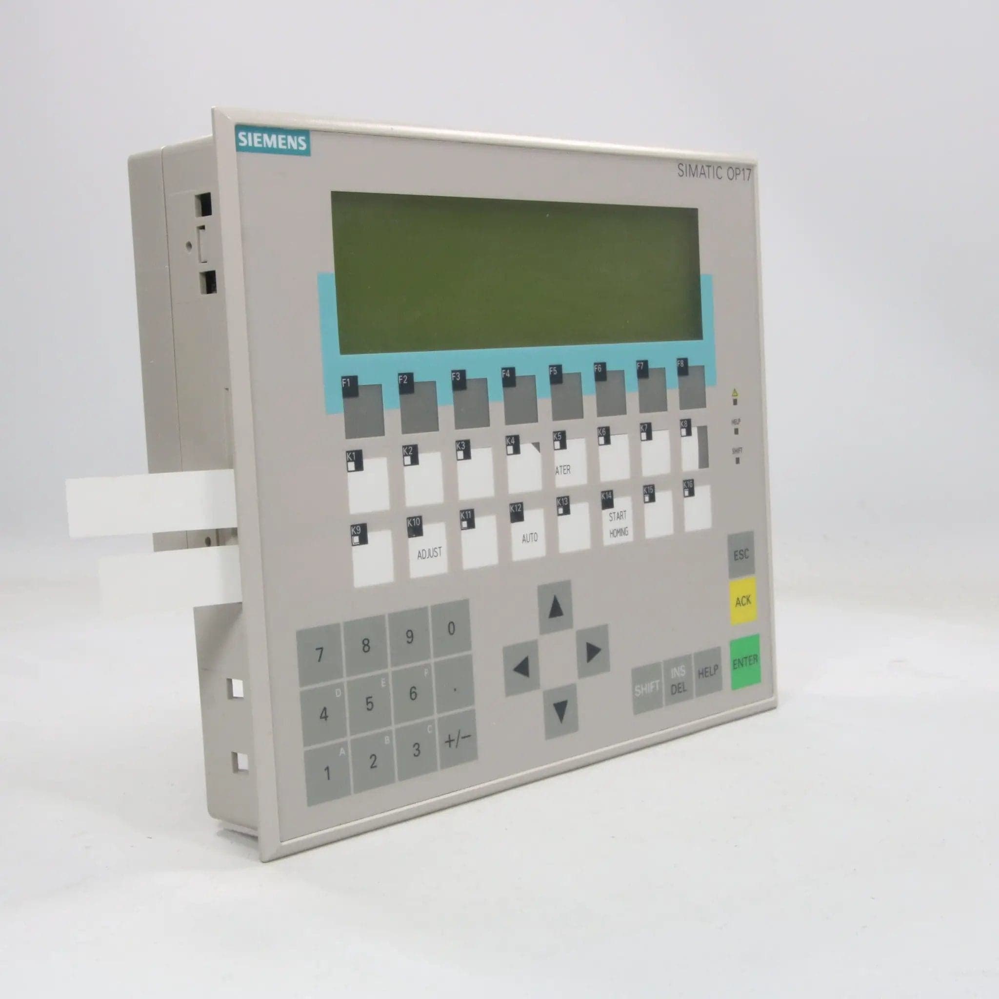 Siemens 6AV3 617-1JC30-0AX1 Operator Panel OP17-DP12