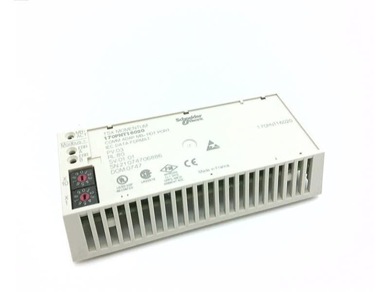 Modbus Plus communication adapter, Momentum platform, dual SUB-D 9