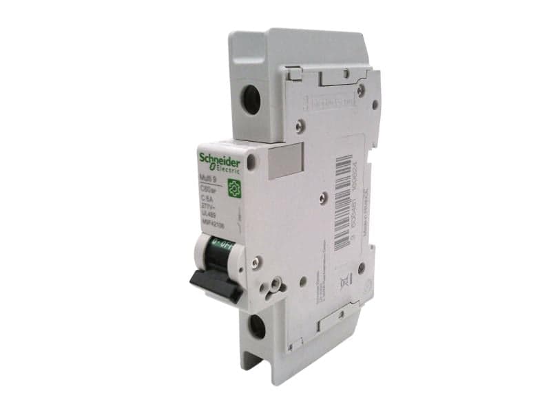 Miniature Circuit Breaker, 1‑Pole, 6A, C‑Curve, DIN Rail
