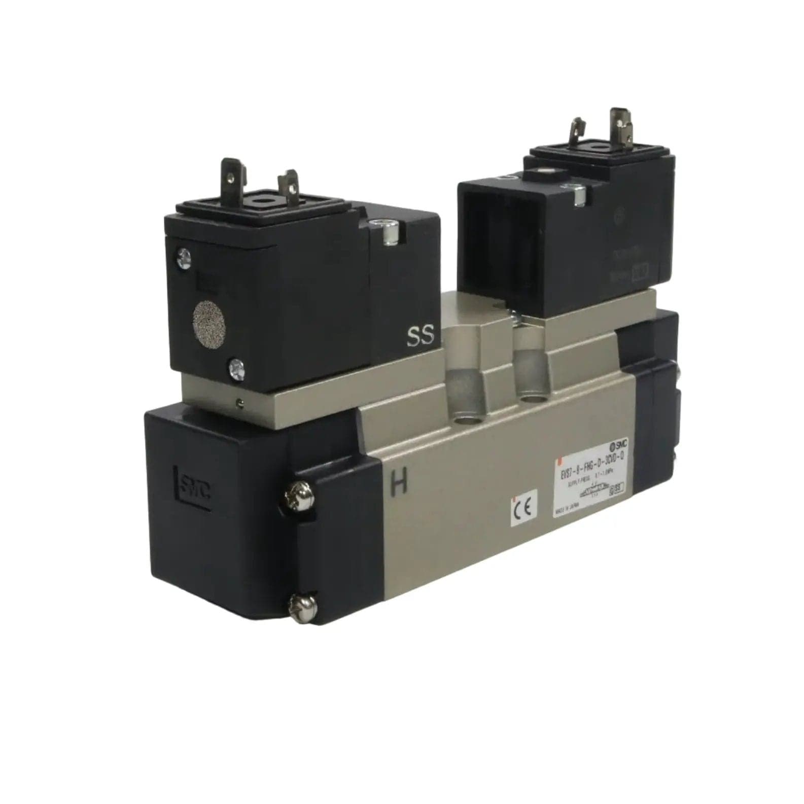 SMC EVS7-8-FHG-D-3CVO-Q 5-Port Pilot Operated Solenoid Valve