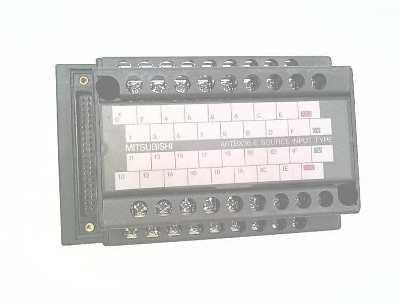 32‑point input terminal block, source, 1‑wire
