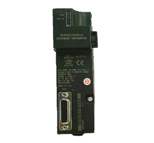VersaMax expansion transmitter module, 26‑pin female, 2 LEDs