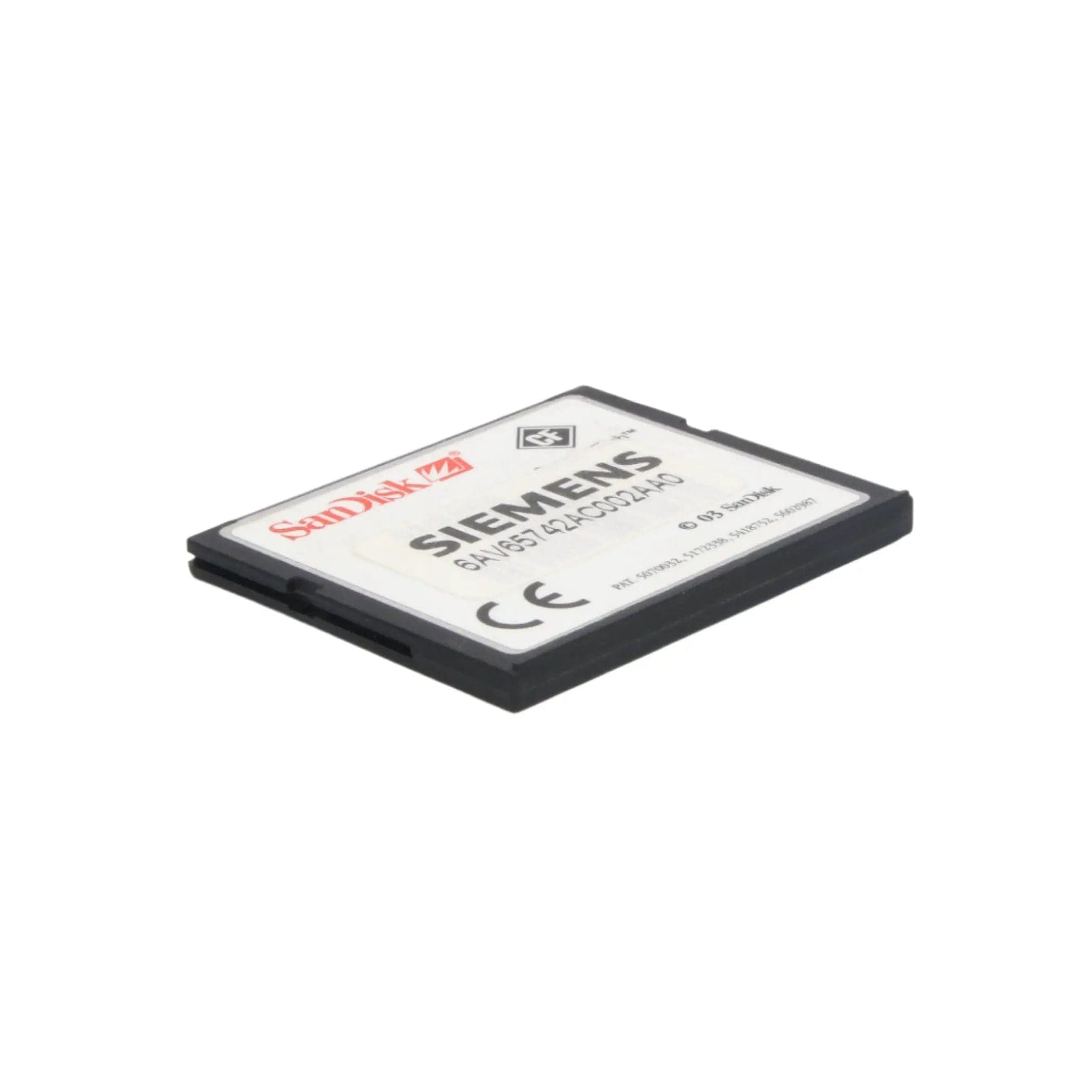 Siemens 6AV6574 2AC00 2AA0 32MB Compact Flash Card