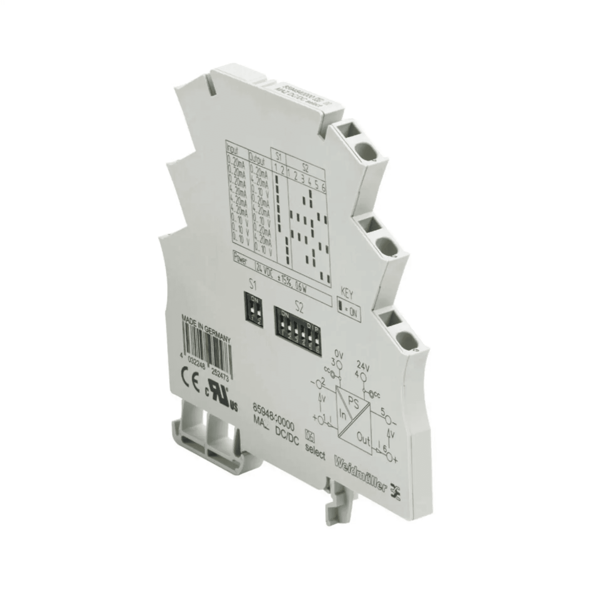 Weidmuller MAS DC/DC Select Signal Converter - 8594810000