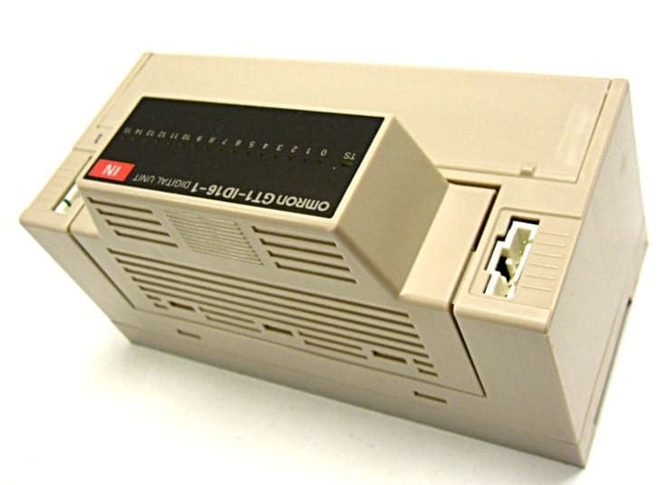 GT1-ID16-1 DIN rail 16-channel input terminal block, screw connection