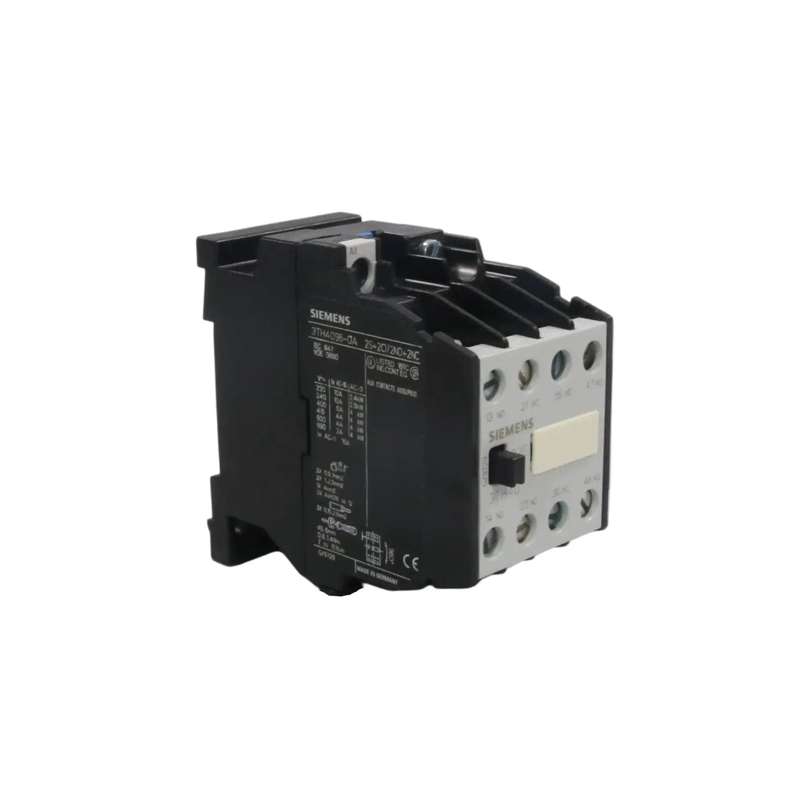 Siemens 3TH40 96-0AP0 Control Relay