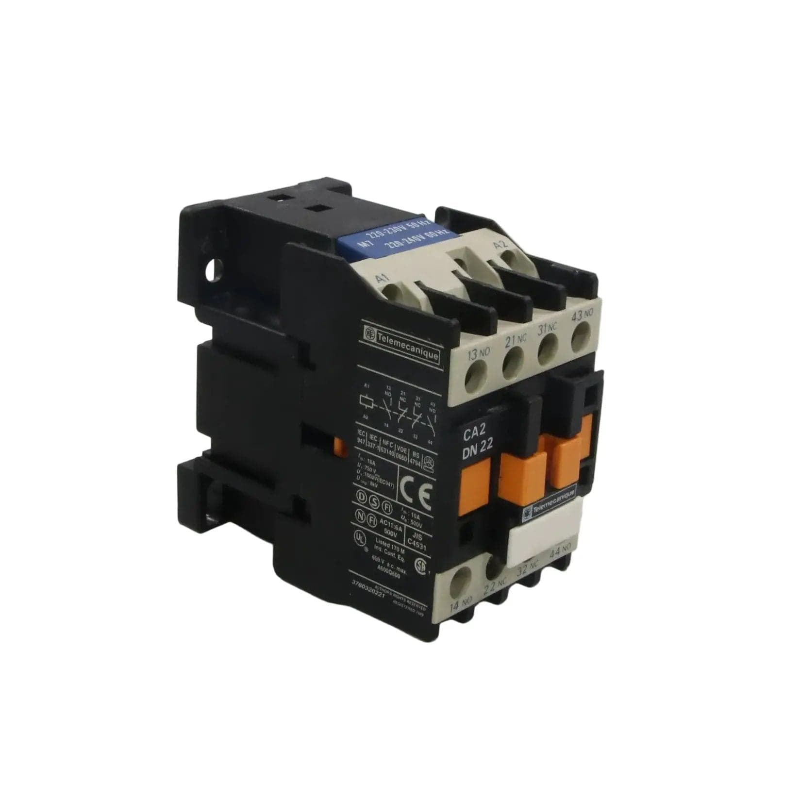 Telemecanique CA2-DN-22 Auxiliary Contactor - 230V
