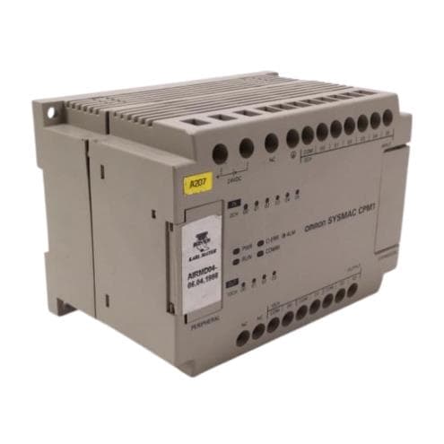 CPM1-10CDR-D I/O CPU relay module, 24 VDC, DIN rail mount