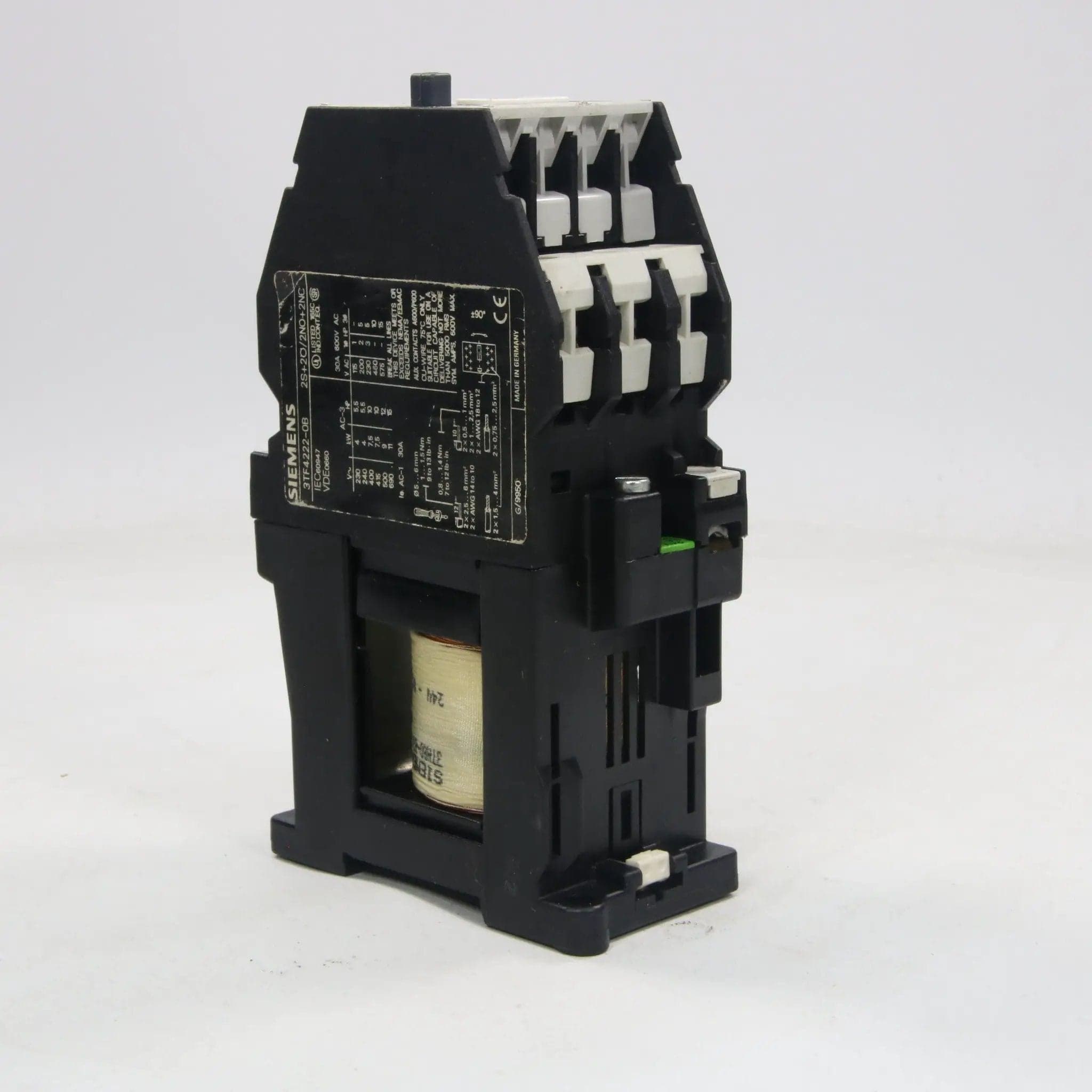 Siemens Contactor Relay 3TF4222-0B