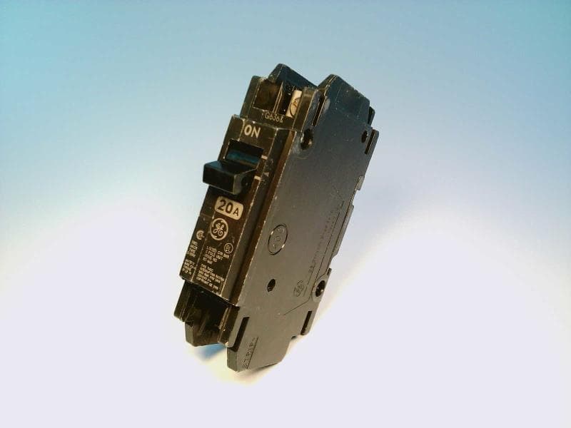 Q-Line Type THQC Circuit Breaker, 1-Pole, 20A, 120/240V, 10kA