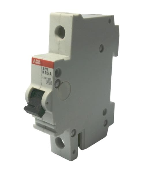 Miniature Circuit Breaker, 0.5 A, 1‑Pole, K‑Curve, 240/415 VAC